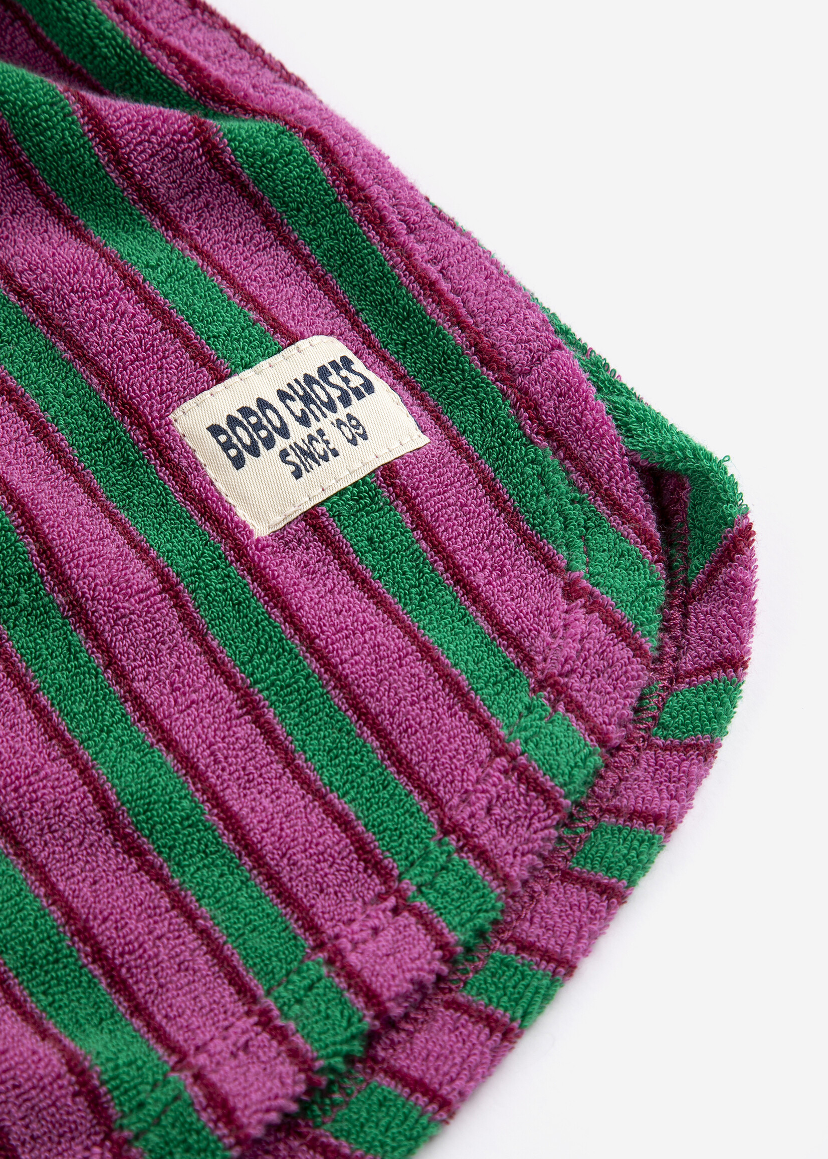 Bobo Choses Striped terry cloth short - Bobo Choses