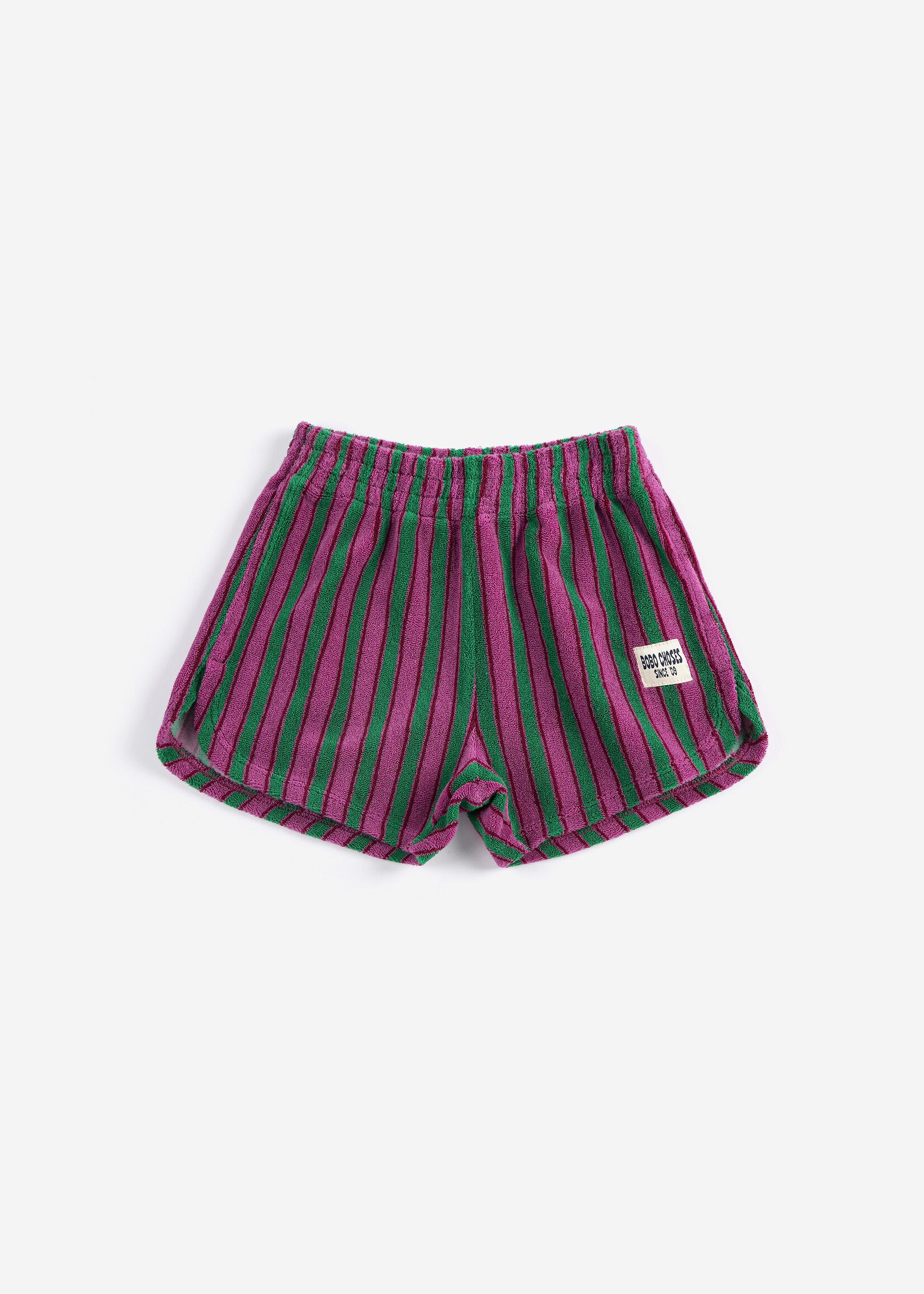 Bobo Choses Striped terry cloth short - Bobo Choses