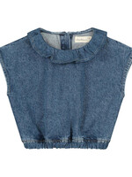 Charlie Petite Paige Top | Pale blue - Charlie Petite