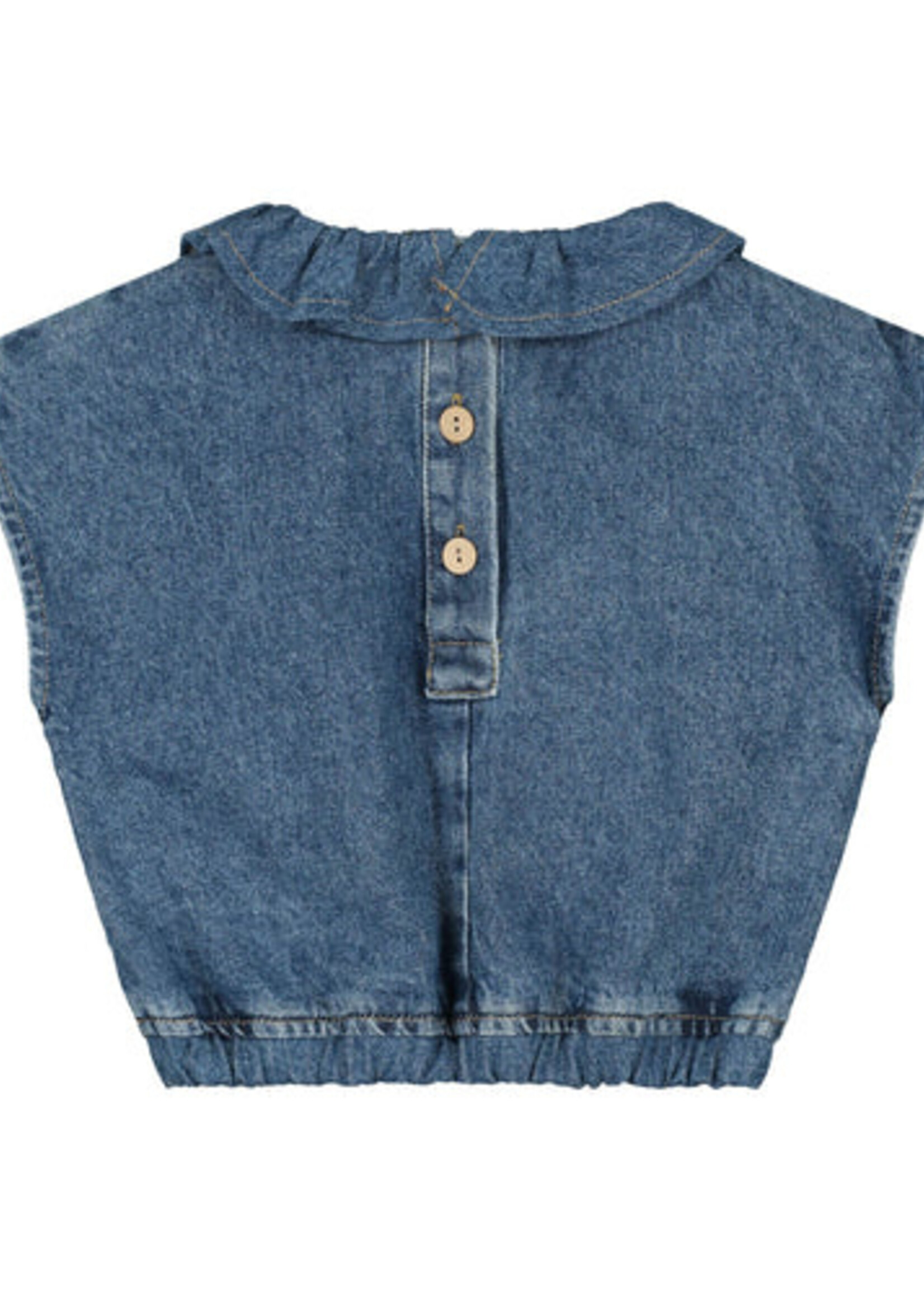 Charlie Petite Paige Top | Pale blue - Charlie Petite