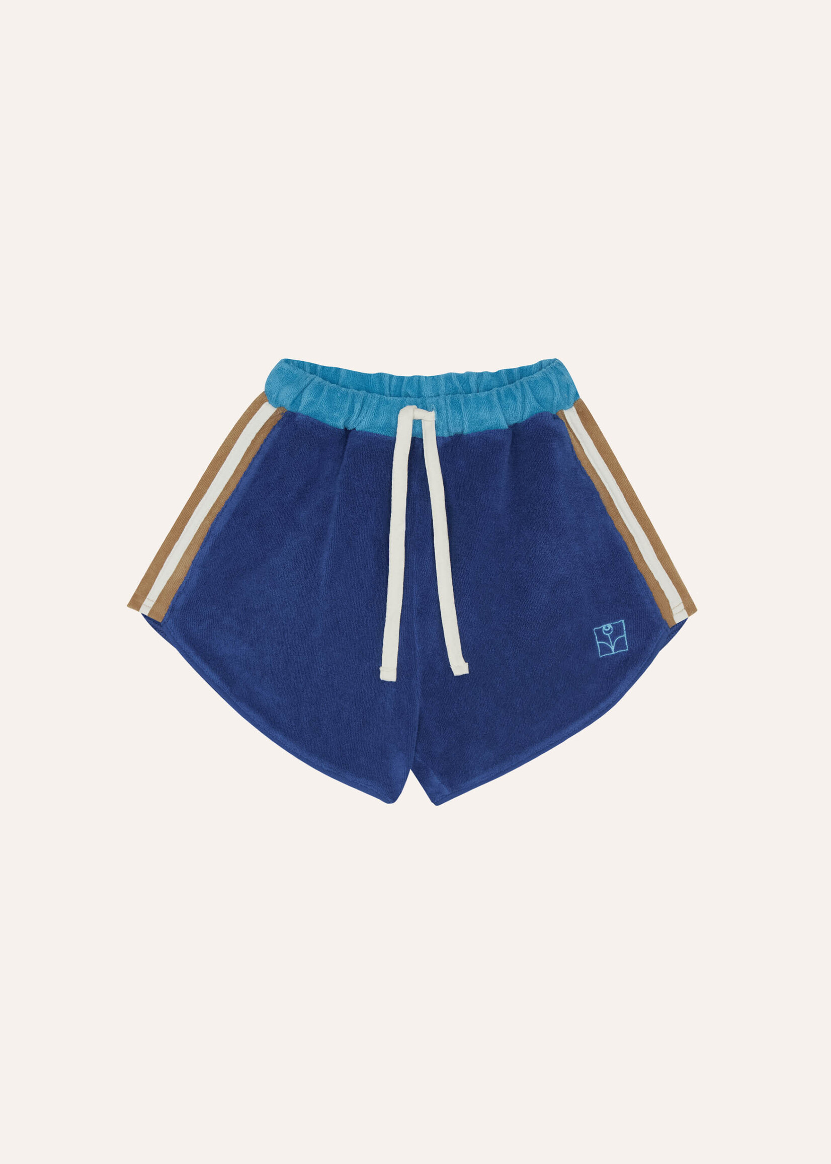The campamento Blue colorblock  short - The Campamento