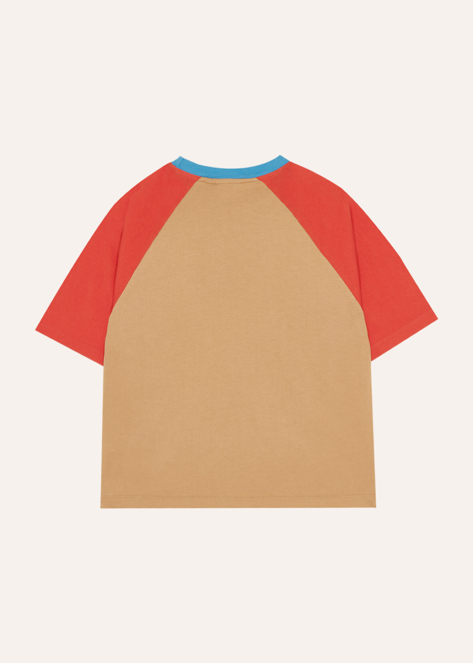 The campamento Color block Red tshirt - The campamento