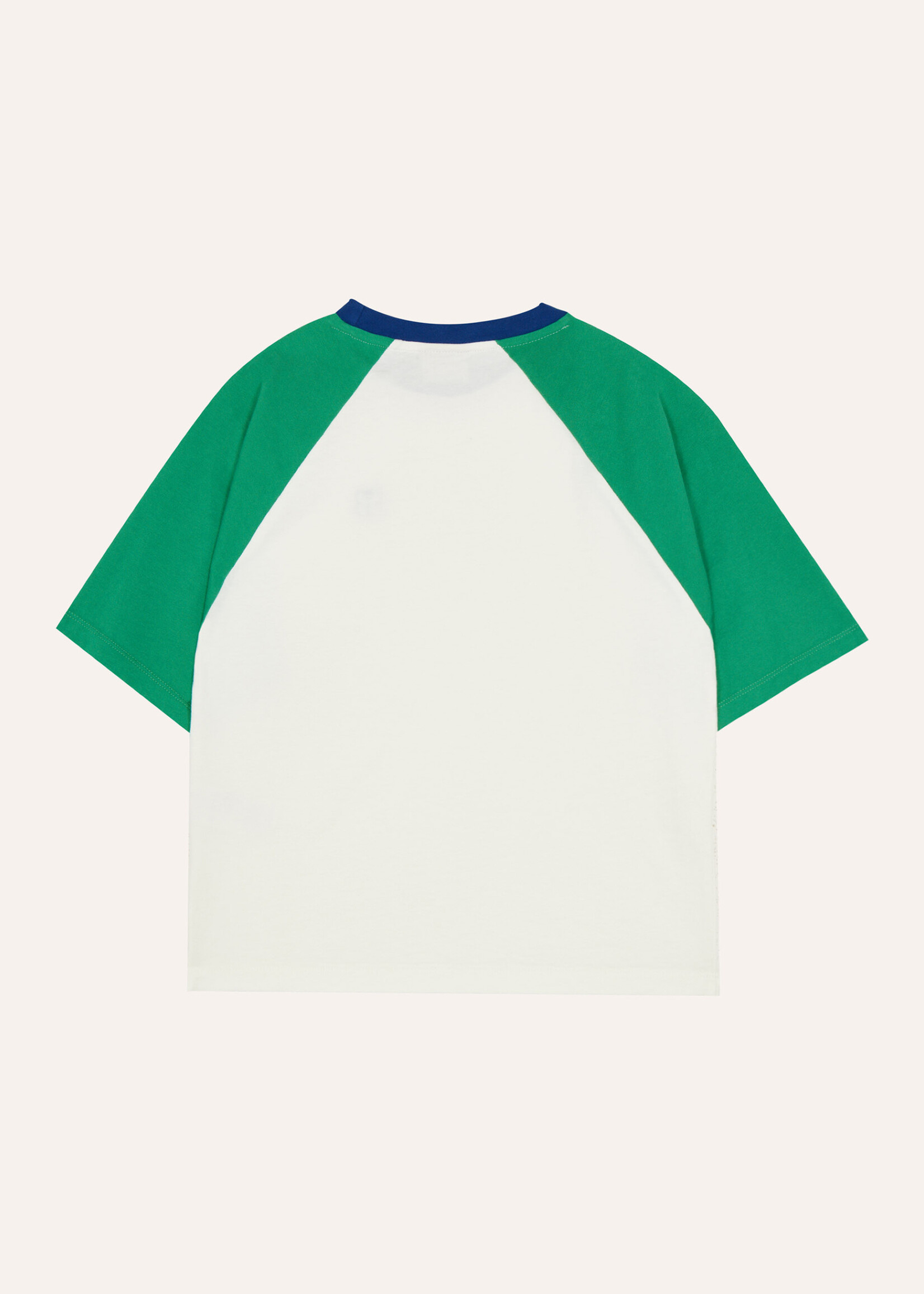 The campamento Color block green tshirt - The campamento