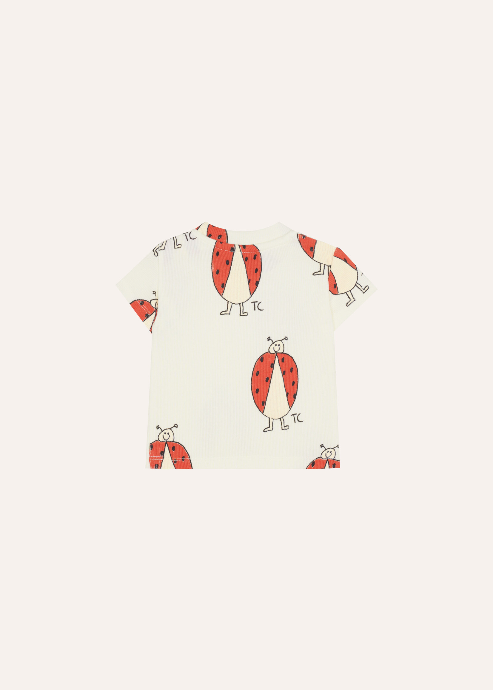 The campamento Ladybug allover baby tshirt - The Campamento