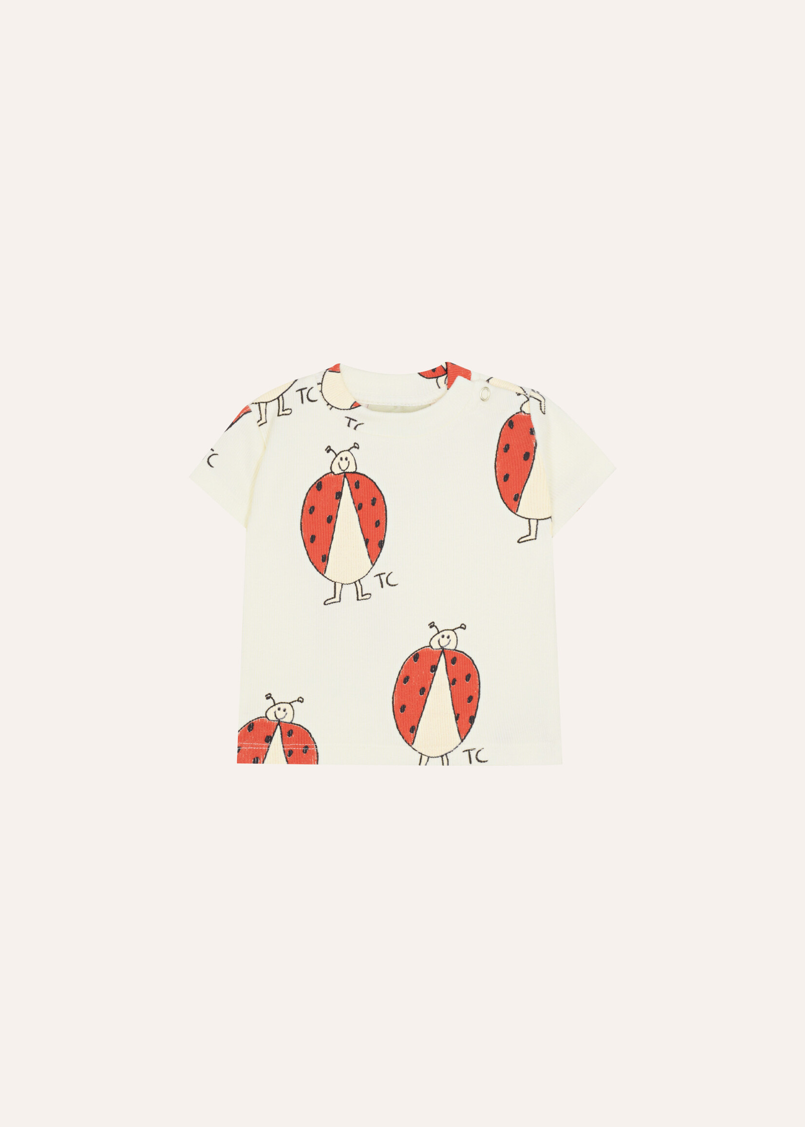 The campamento Ladybug allover baby tshirt - The Campamento