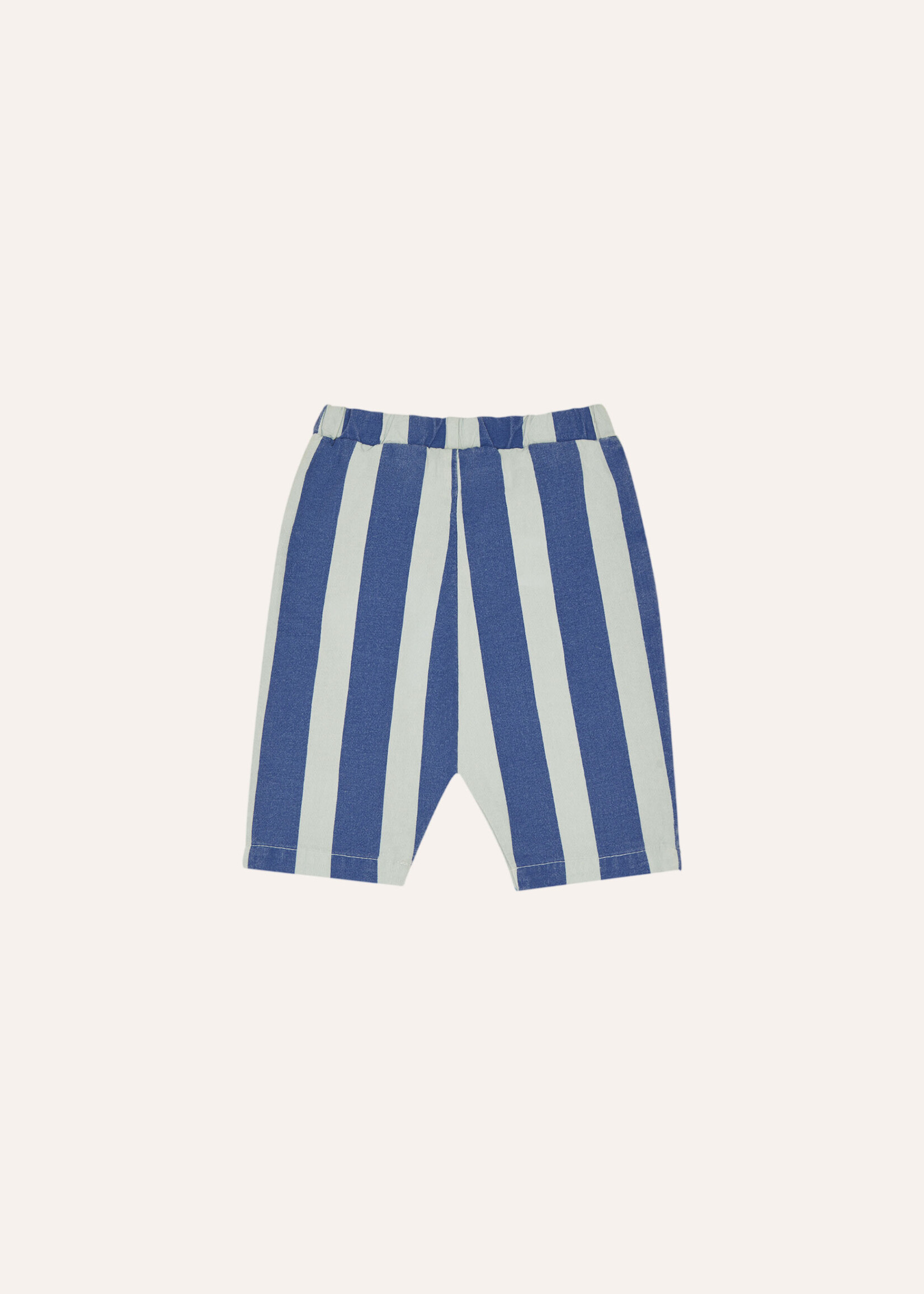 The campamento Blue stripes washed baby trousers - The Campamento