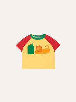 The campamento Reading Lion baby tshirt - The Campamento