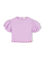 Nixnut Wave top Lavender maat 134- Nixnut
