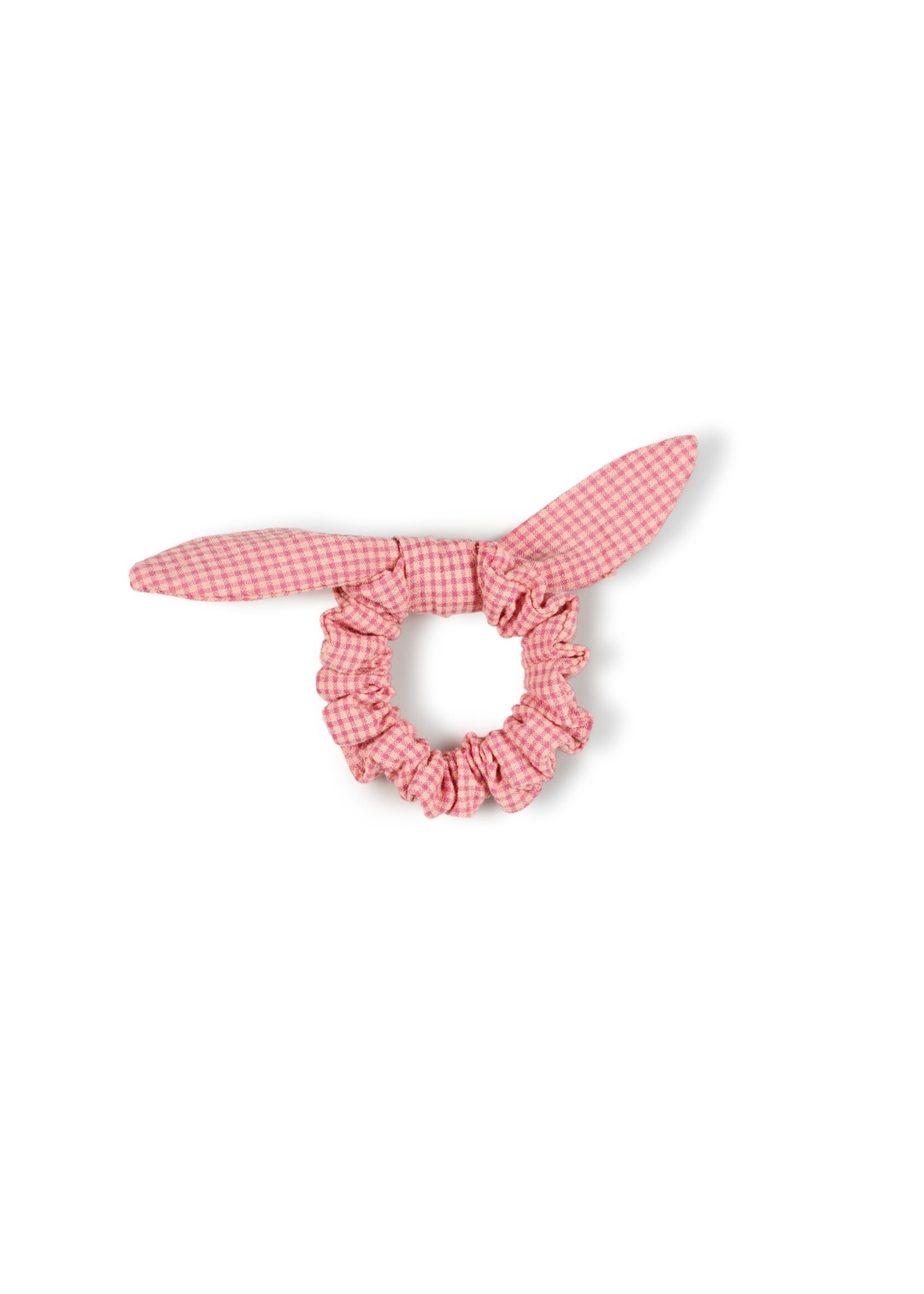 Nixnut Bow scrunchie Lotus checkered - Nixnut