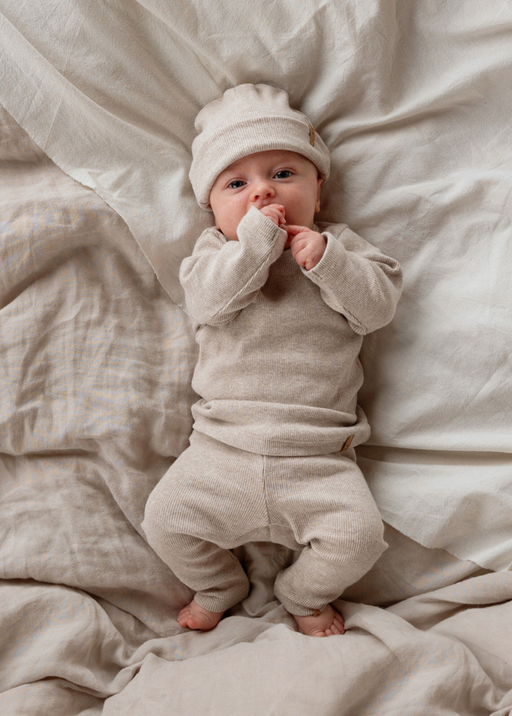 Nixnut Bir legging Beige - Nixnut