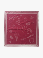 Atelier Pomme Bonjour sjaal Bordeau - Atelier Pomme