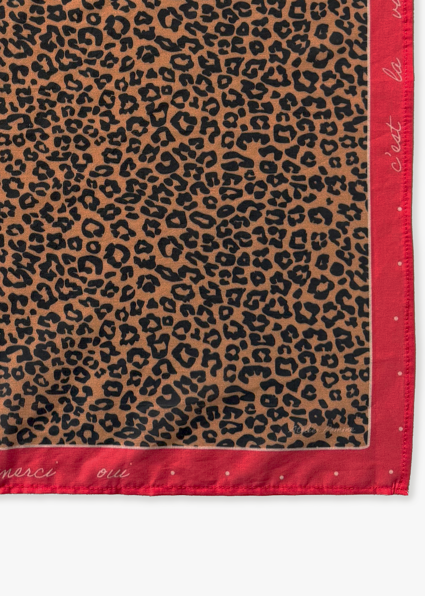 Atelier Pomme Leopard sjaal - Atelier Pomme