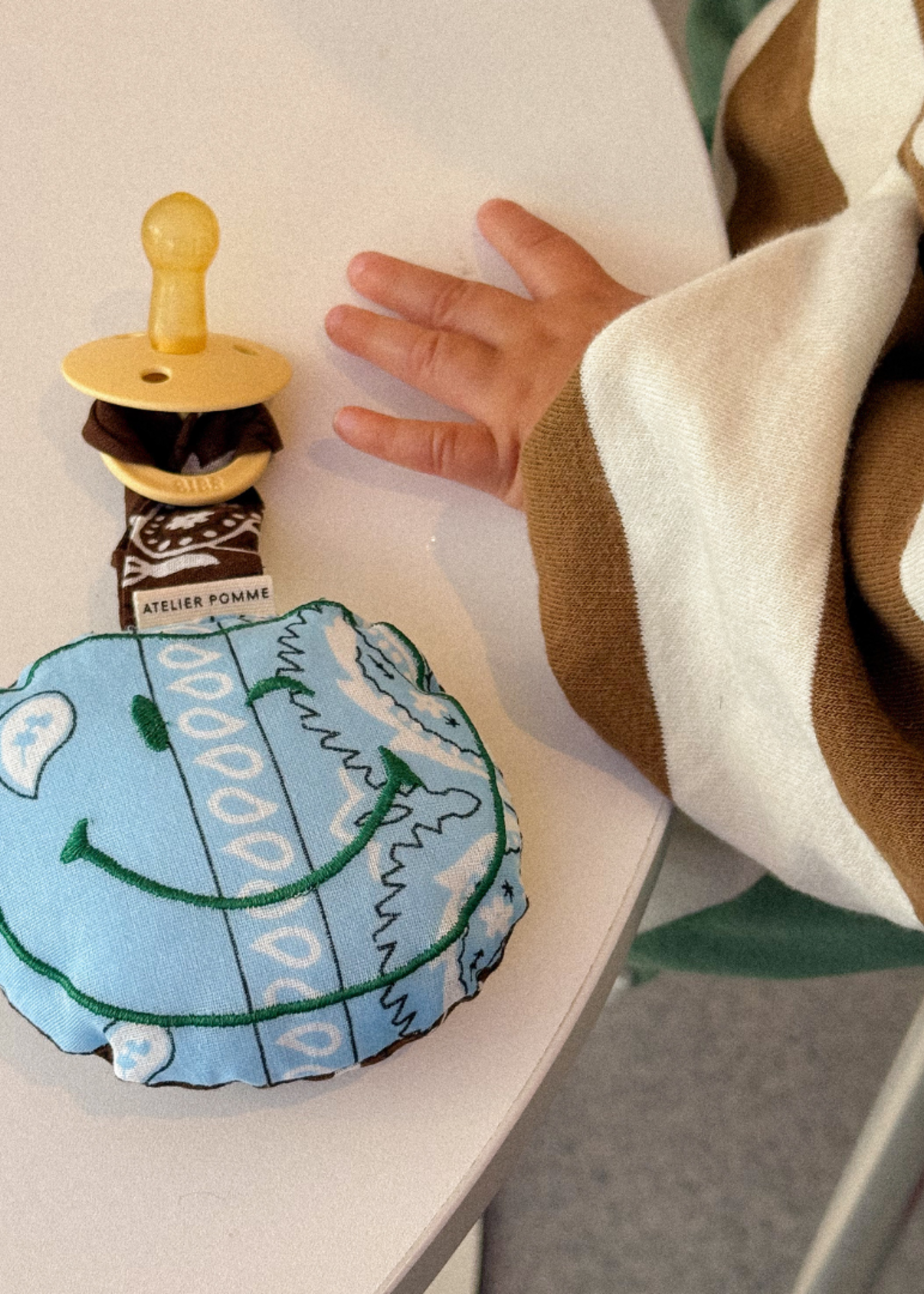 Atelier Pomme Apple of my eye  Bandana dreamy blue - Atelier Pomme