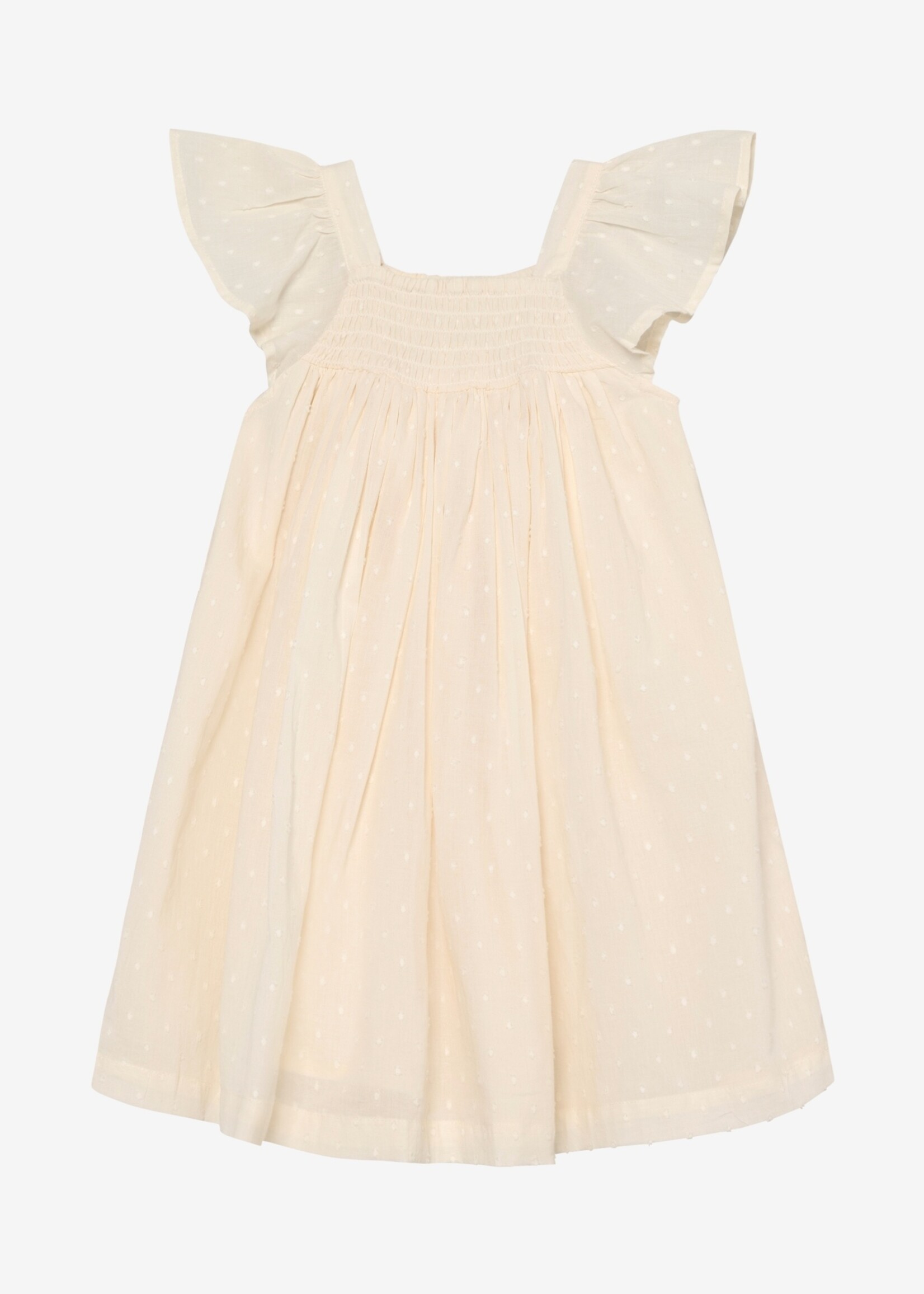 Enfant Dress NS Dobby Eggnog - Enfant