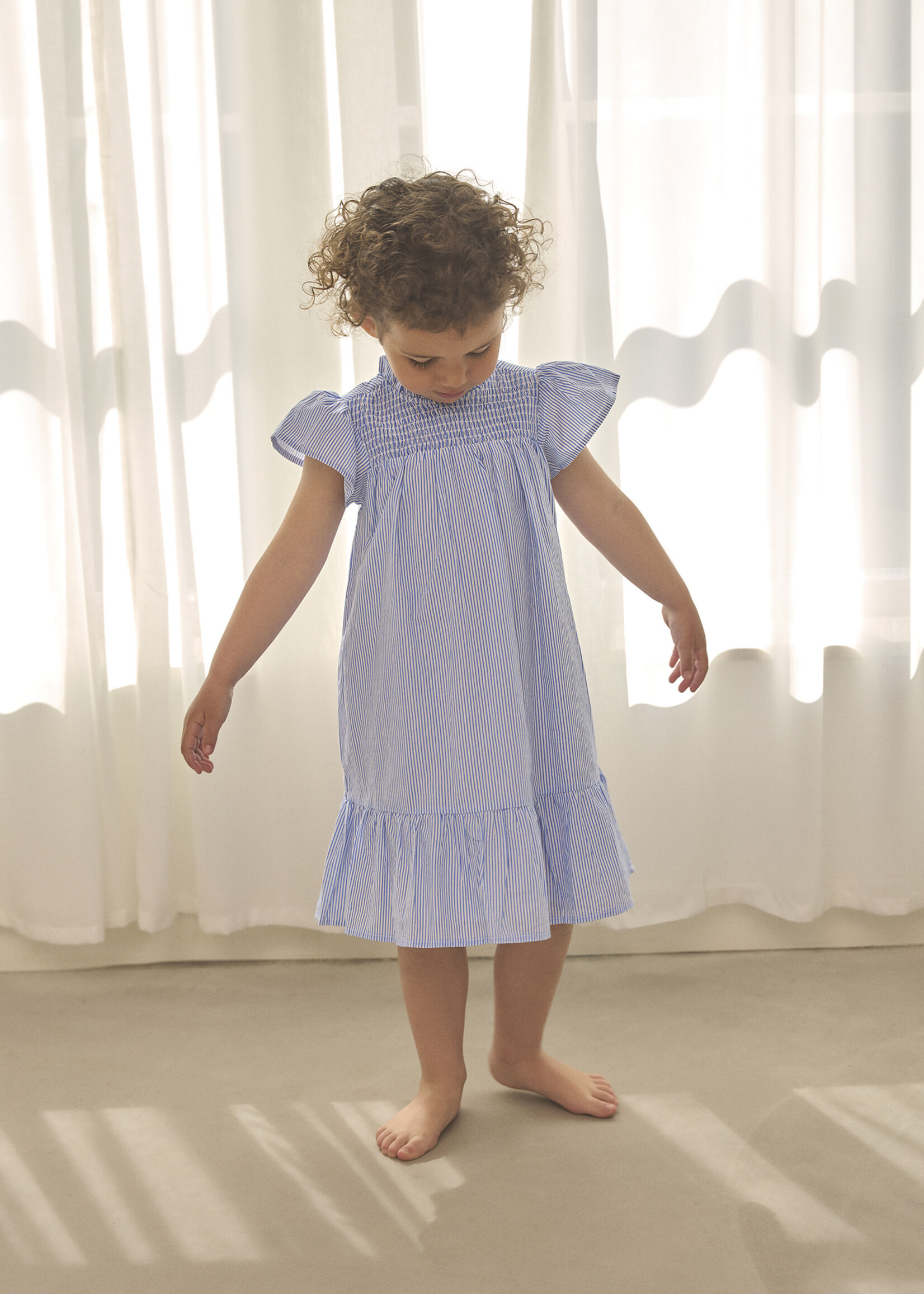 Enfant Dress ss stripe Regatta - Enfant