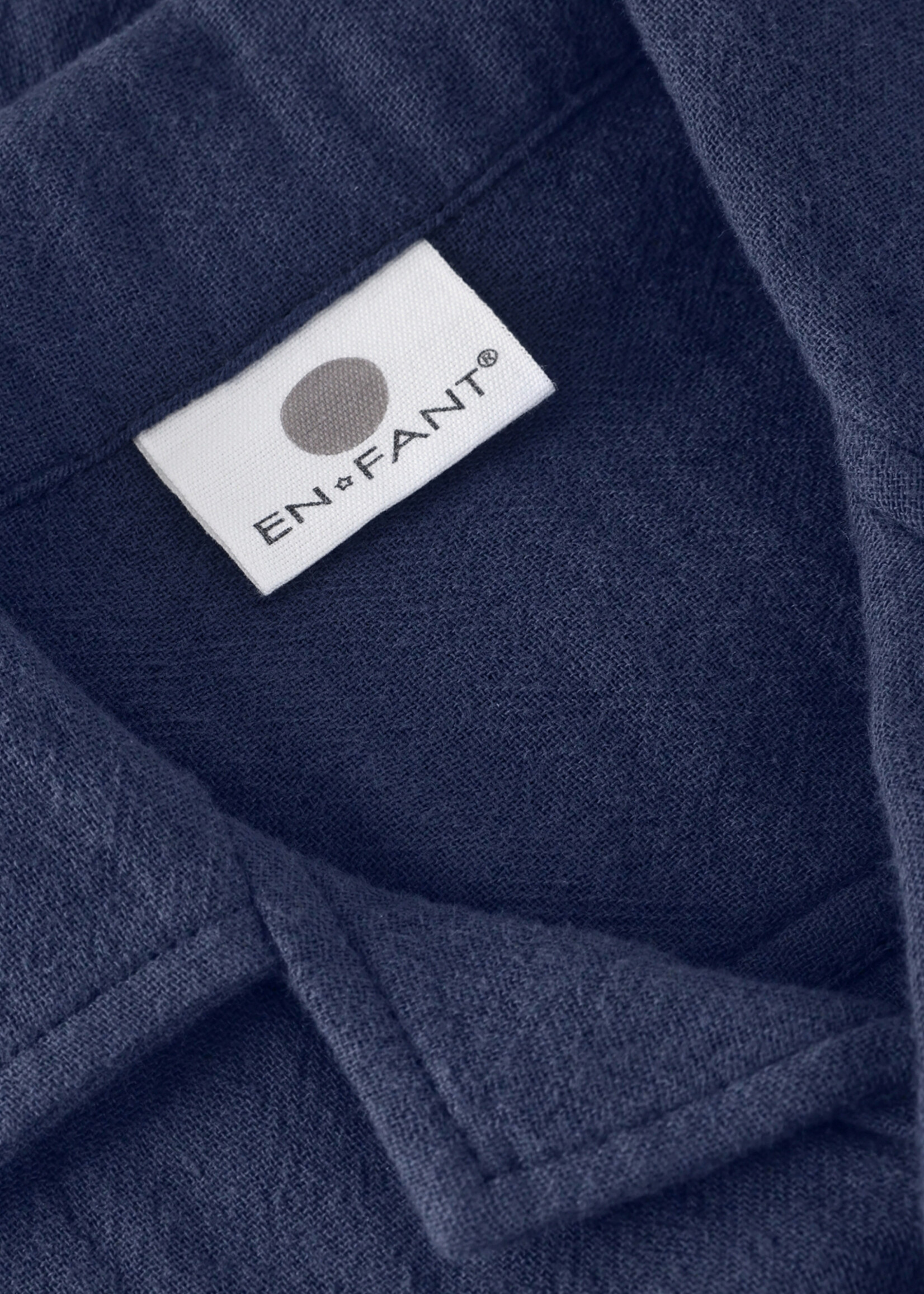 Enfant Shirt SS muslin |  Medieval blue - Enfant