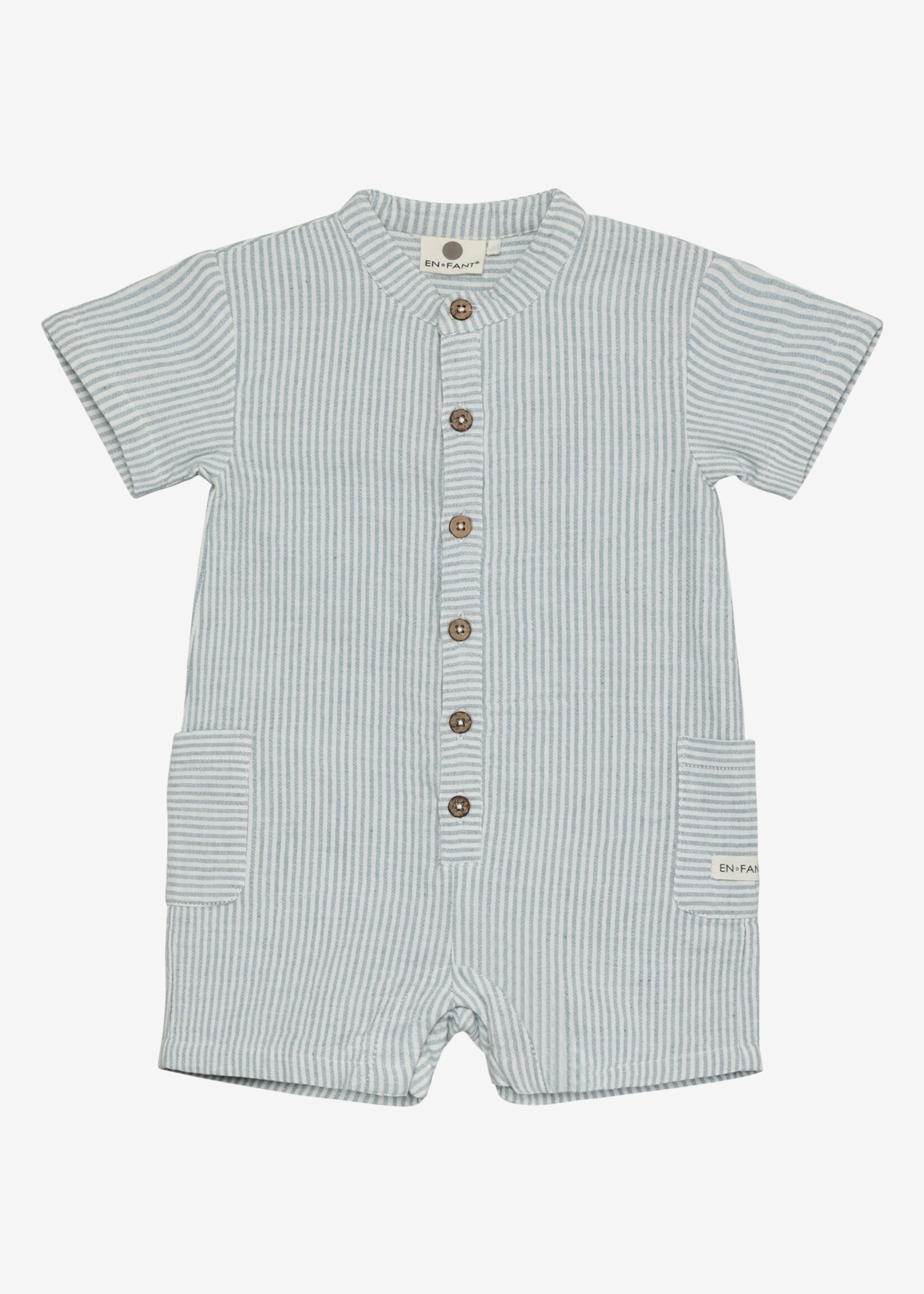 Enfant Playsuit muslin stripe | Citadel  - Enfant