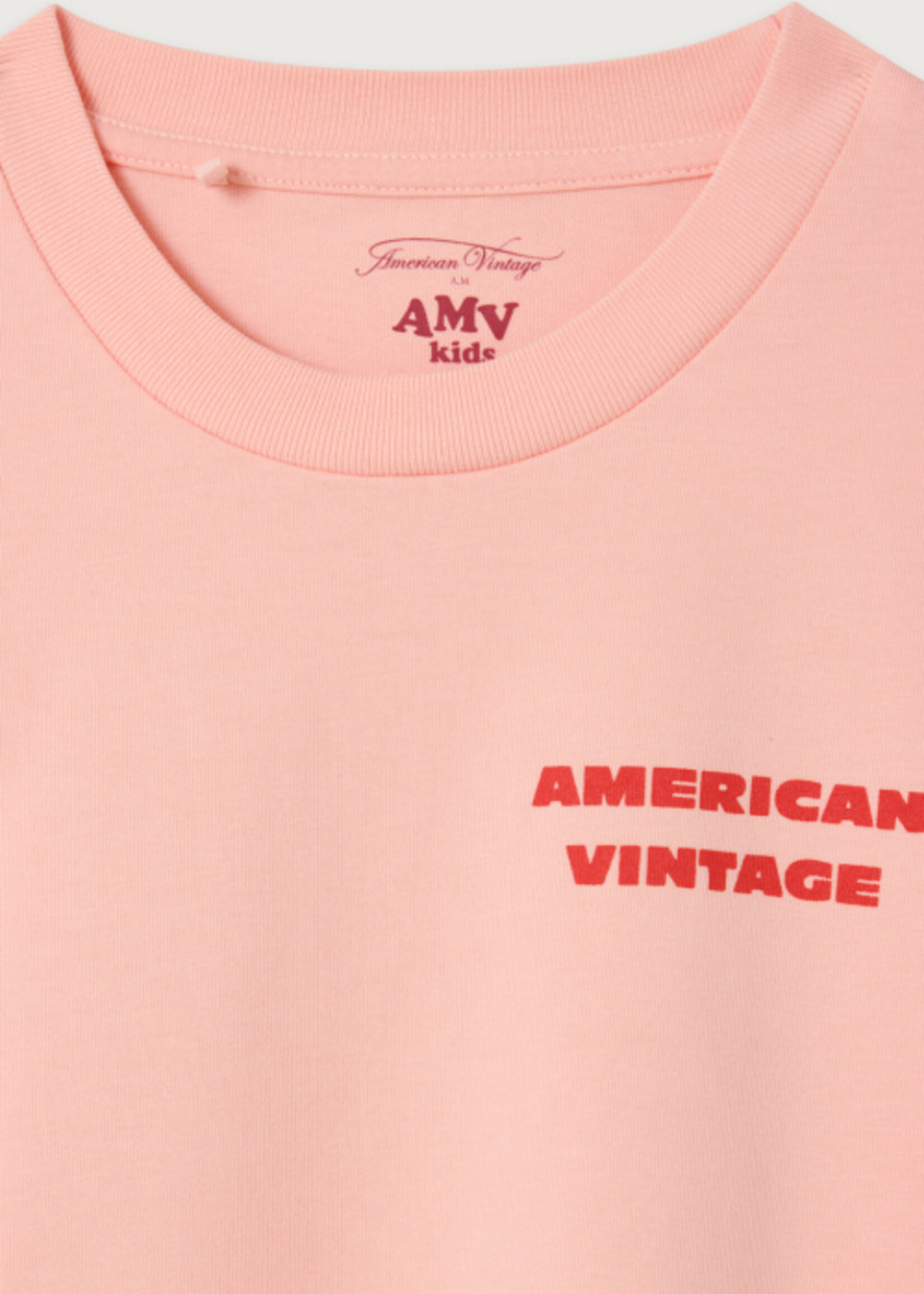 American Vintage Tshirt droit Sorbet vintage - American Vintage
