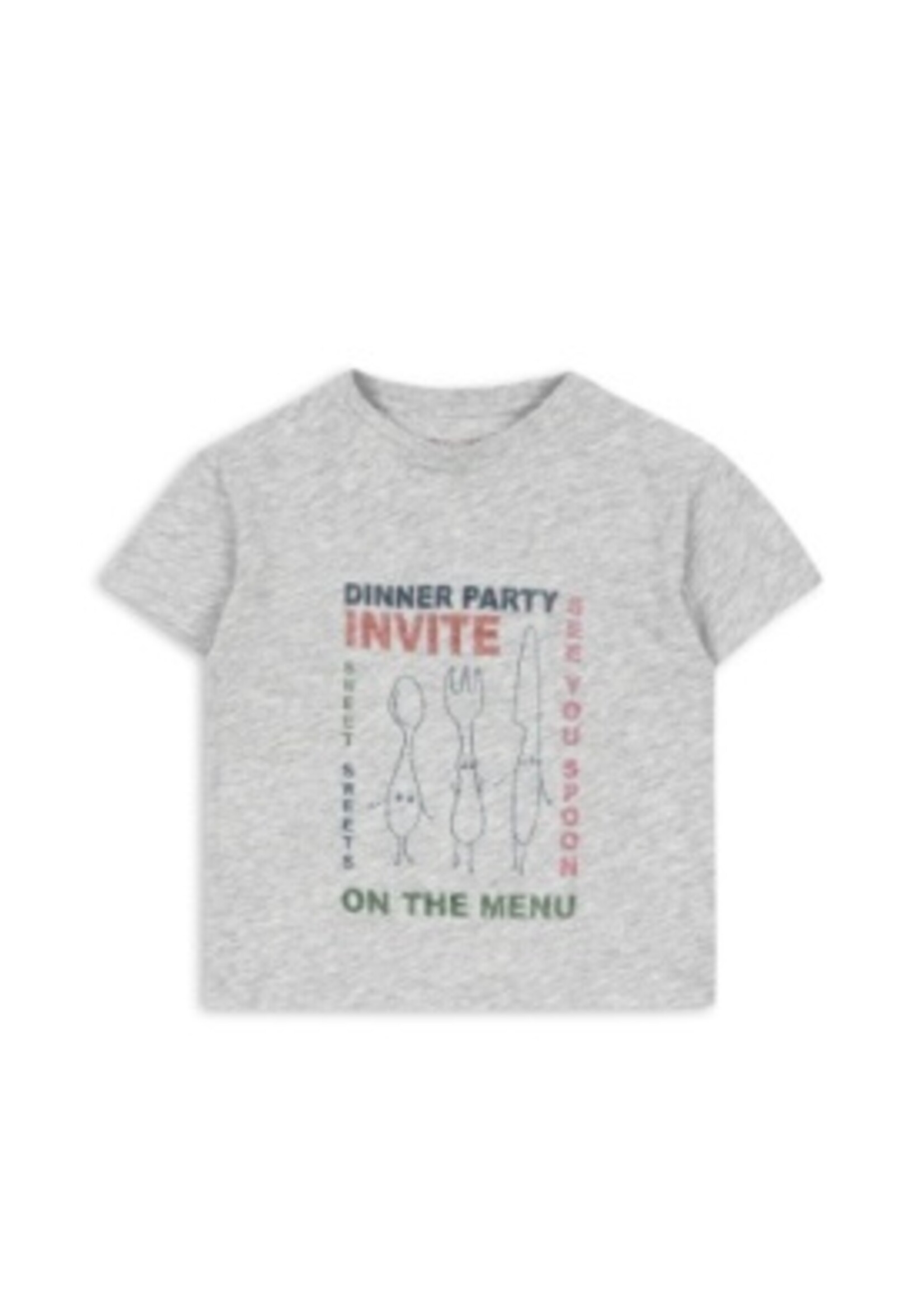 Konges Slojd Famo tee Grey melange - Konges Slojd