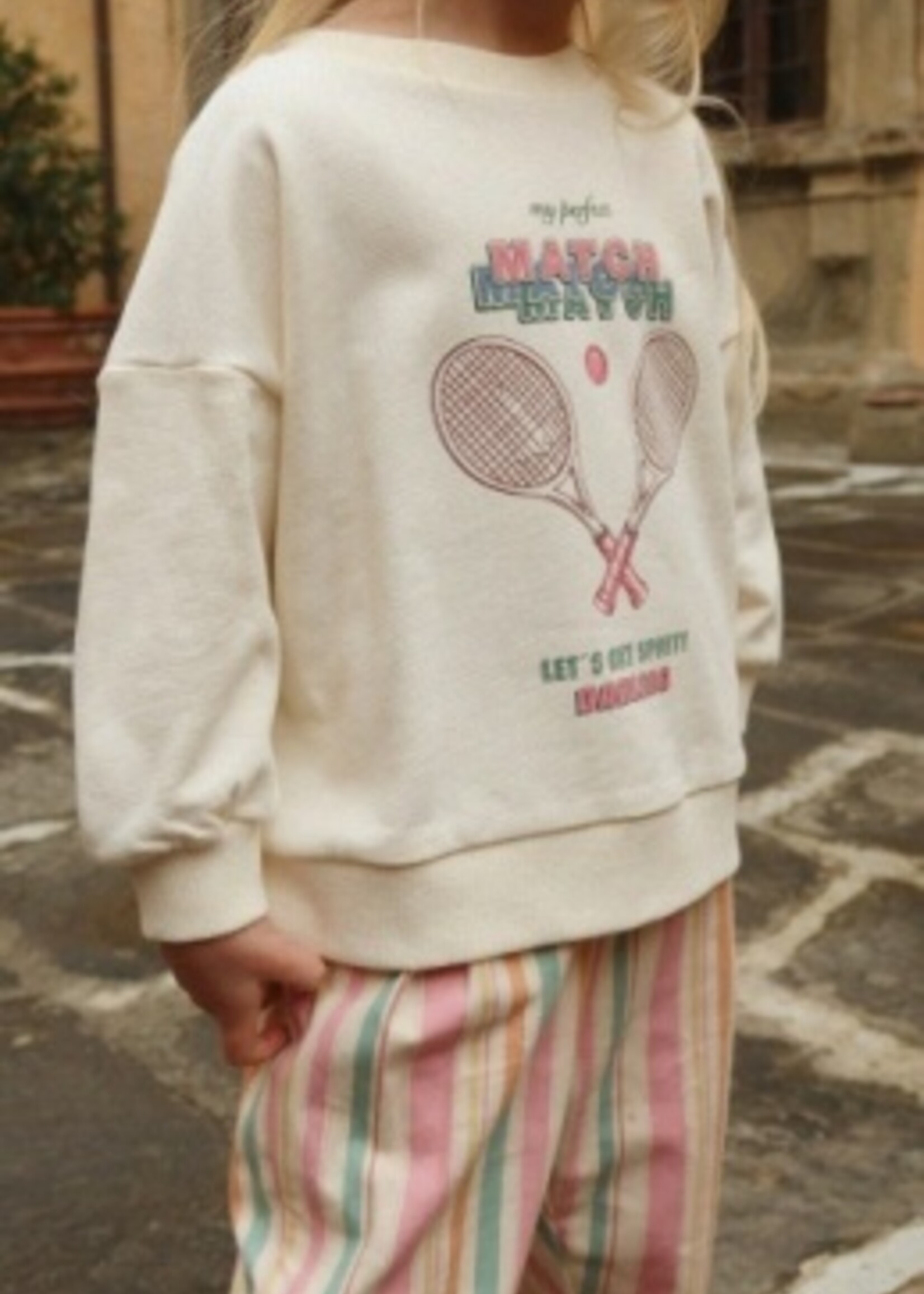 Konges Slojd Frankie pants Miami stripe - Konges Slojd