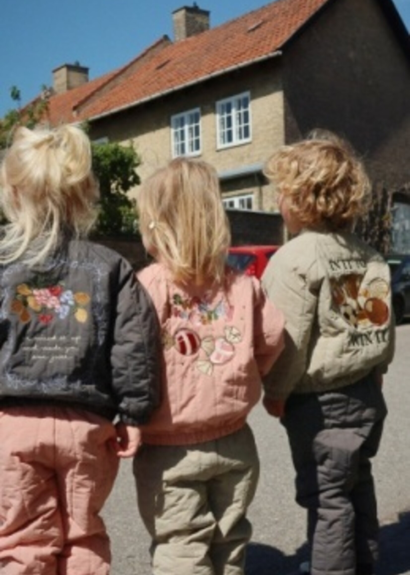 Konges Slojd Juno bomber jacket | Cameo brown - Konges Slojd