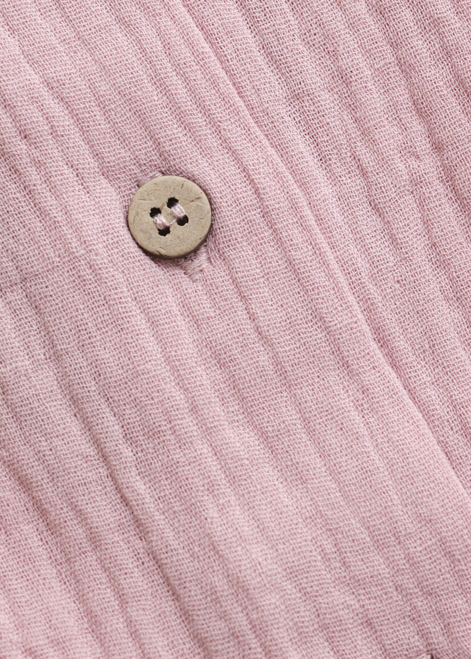 Huttelihut Blouse ss Muslin Pale Mauve - Huttelihut