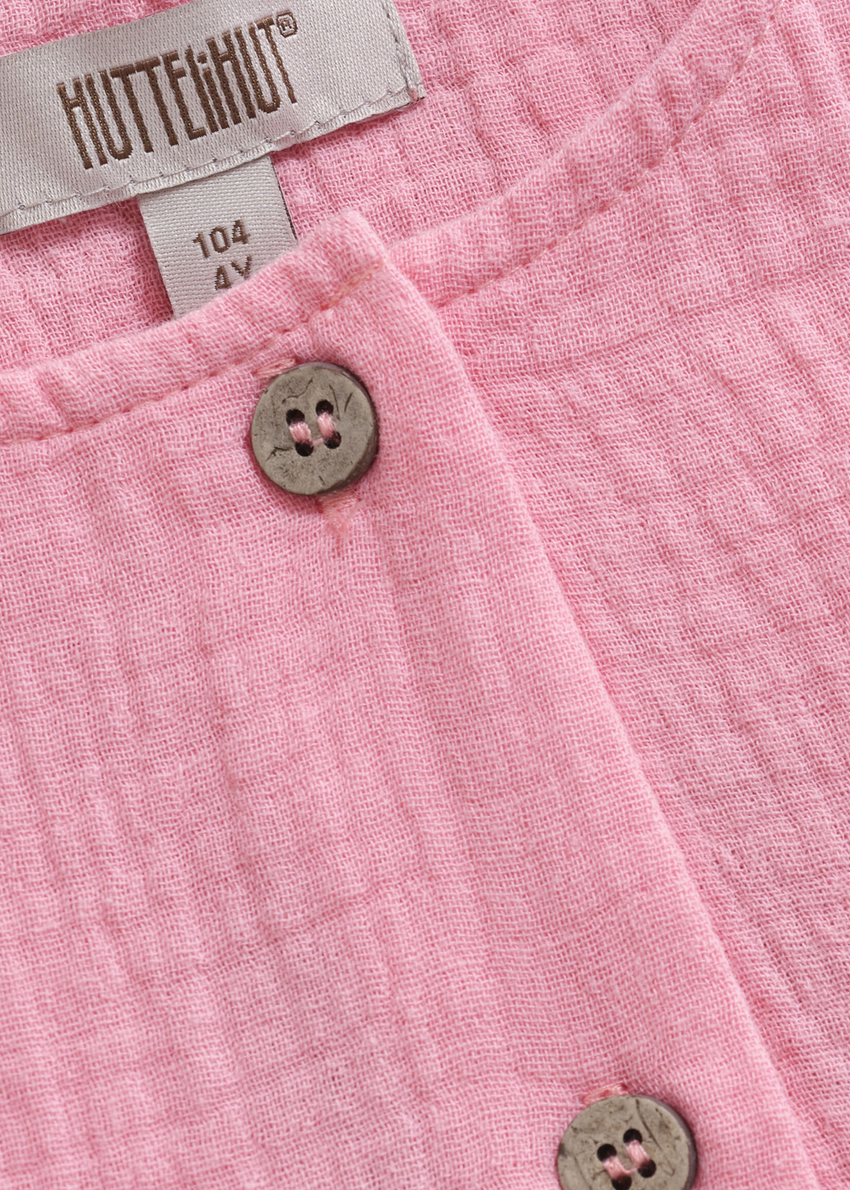 Huttelihut Dress ss Muslin Plumeria  - Huttelihut