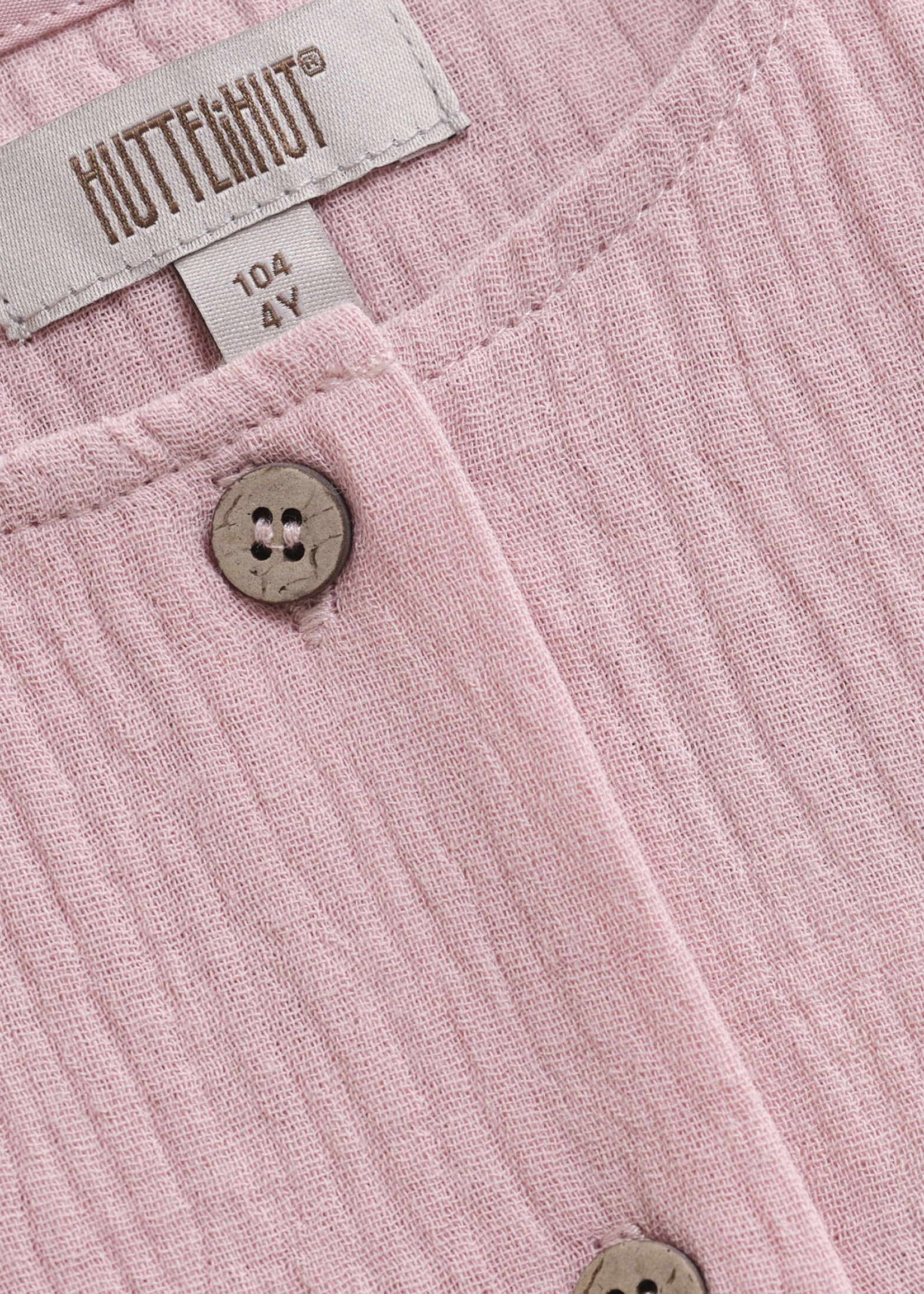 Huttelihut Dress ss Muslin Pale mauve  - Huttelihut