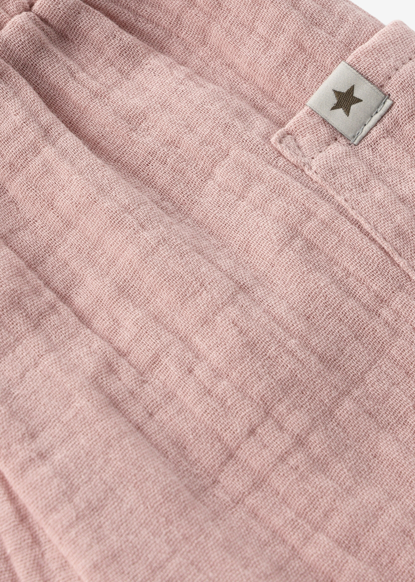 Huttelihut Pants muslin Pale mauve - Huttelihut