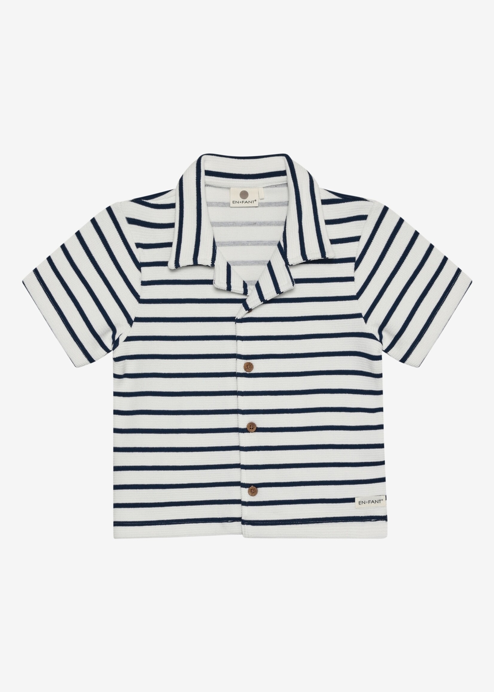 Enfant Shirt sweat stripe  Medival bleu - Enfant
