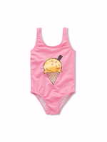 Sproet en Sprout Girls swimsuit Podium pink maat 110 - Sproet en Sprout
