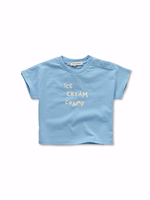 Sproet en Sprout Baby tshirt Ice cream Forever blue  - Sproet en Sprout