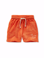 Sproet en Sprout Terry shorts orange sprint  maat 98 - Sproet en Sprout