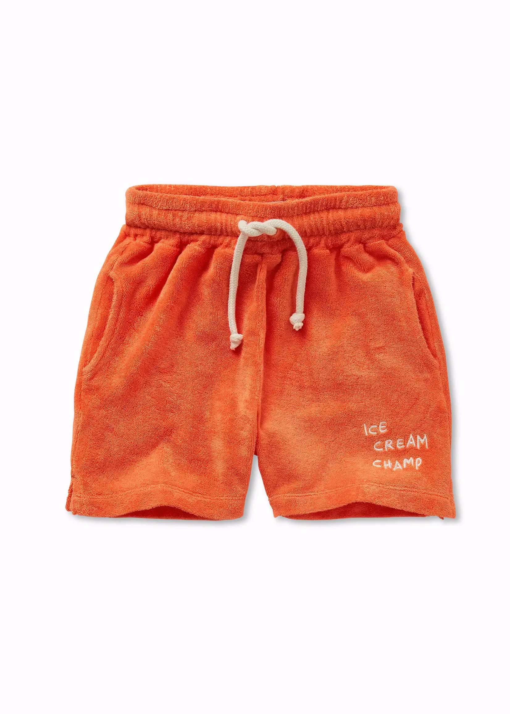 Sproet en Sprout Terry shorts orange sprint  - Sproet en Sprout