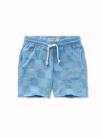 Sproet en Sprout Shorts terry block Forever blue  - Sproet en Sprout