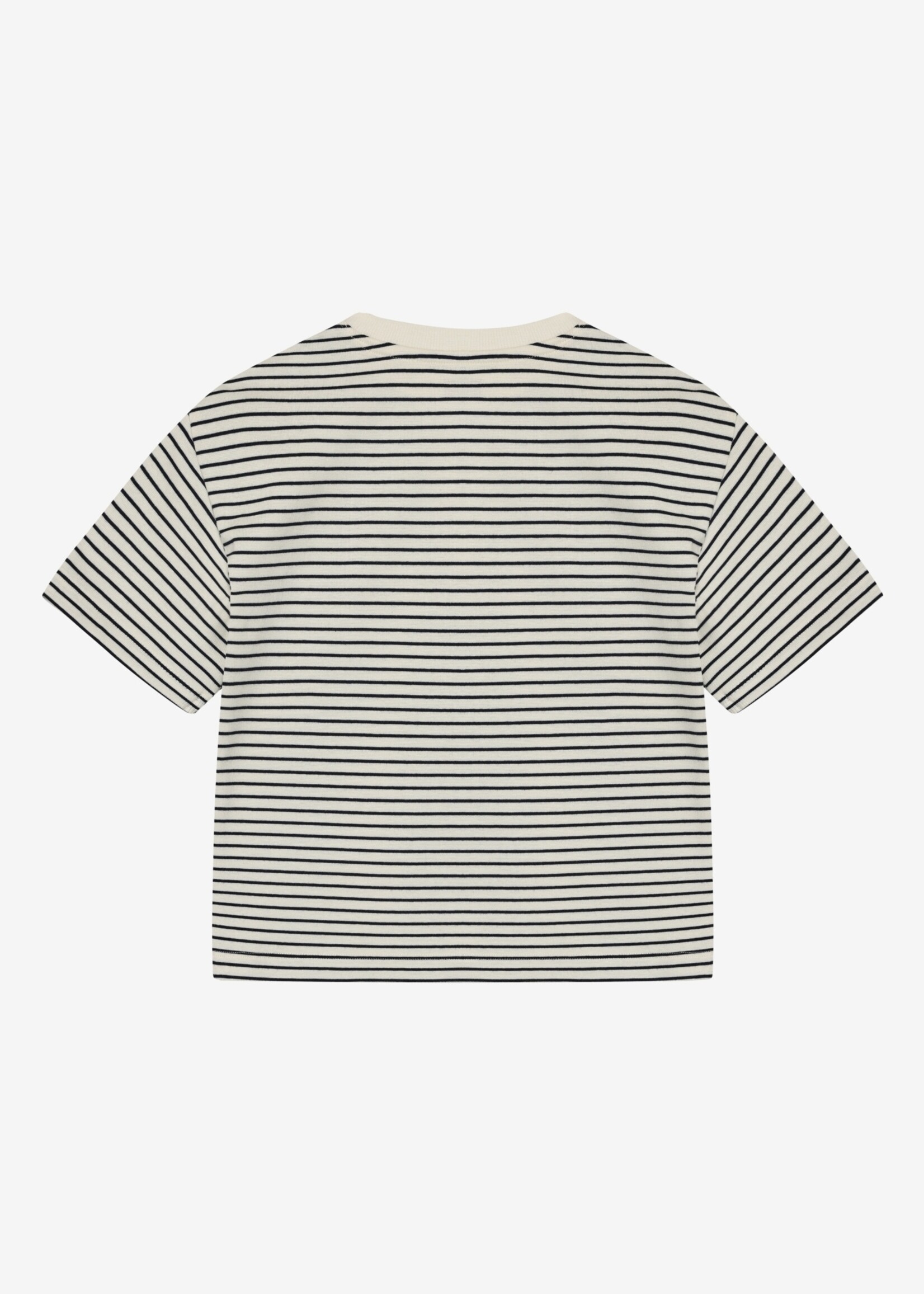 Huttelihut T-shirt ss YD Stripe Navy Blazer - Huttelihut