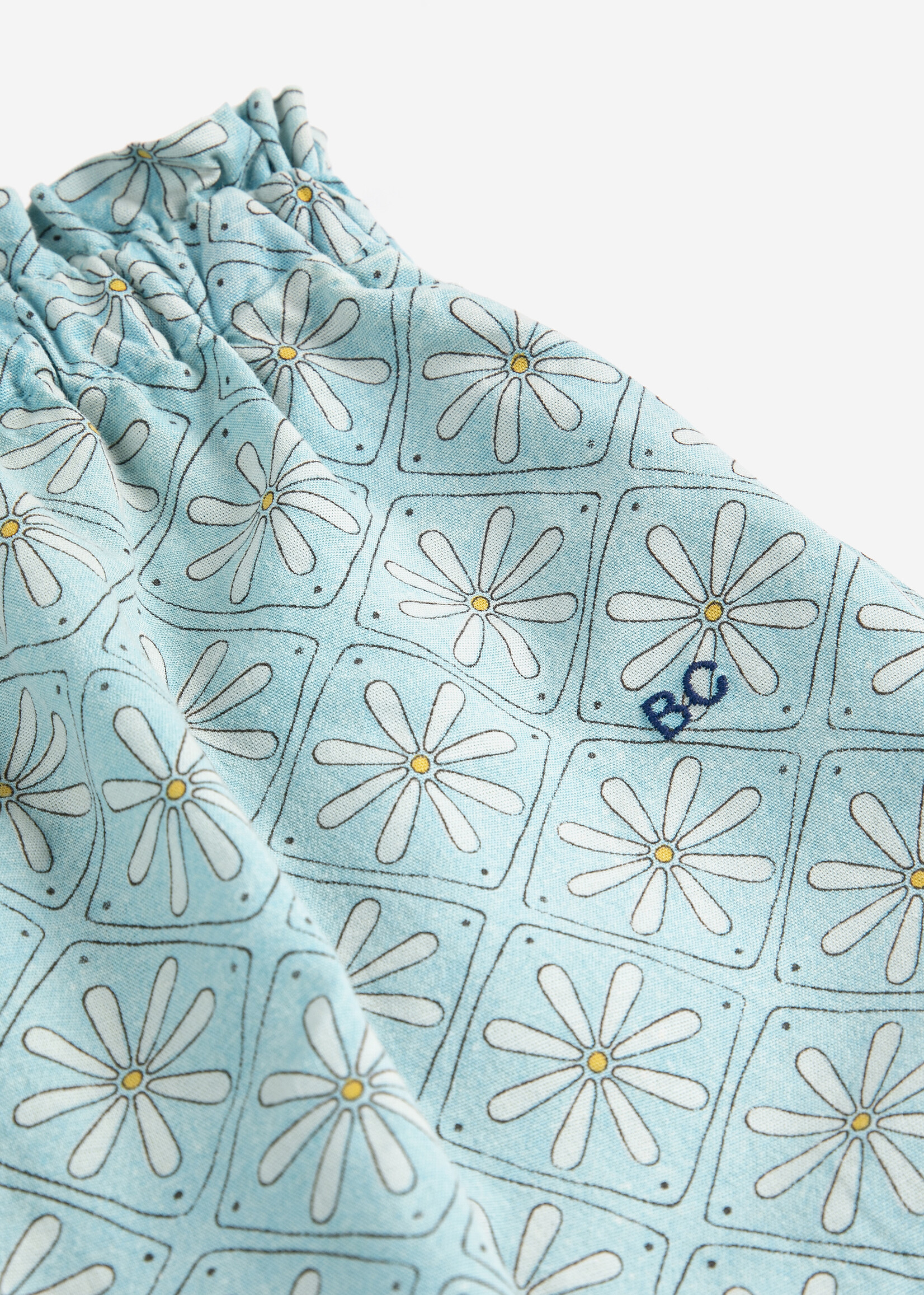 Bobo Choses Daisy mosaic all over woven culotte  pants - Bobo Choses