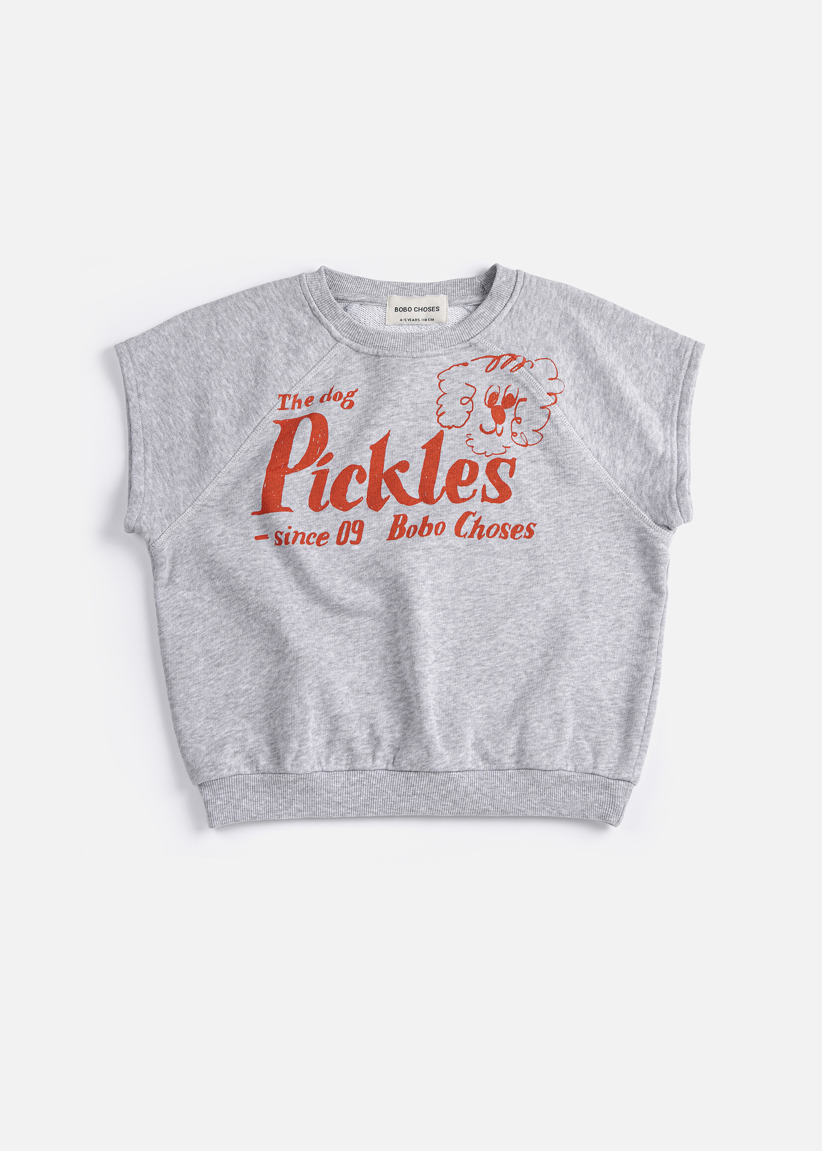 Bobo Choses Pixel the dog sleeveless tee- Bobo Choses