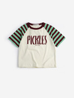 Bobo Choses Spicy Pickles raglan tshirt- Bobo Choses