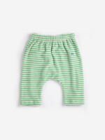 Bobo Choses Green  stripes terry cloth harem pants - Bobo Choses