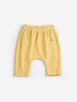 Bobo Choses Yellow stripes terry cloth harem pants - Bobo Choses