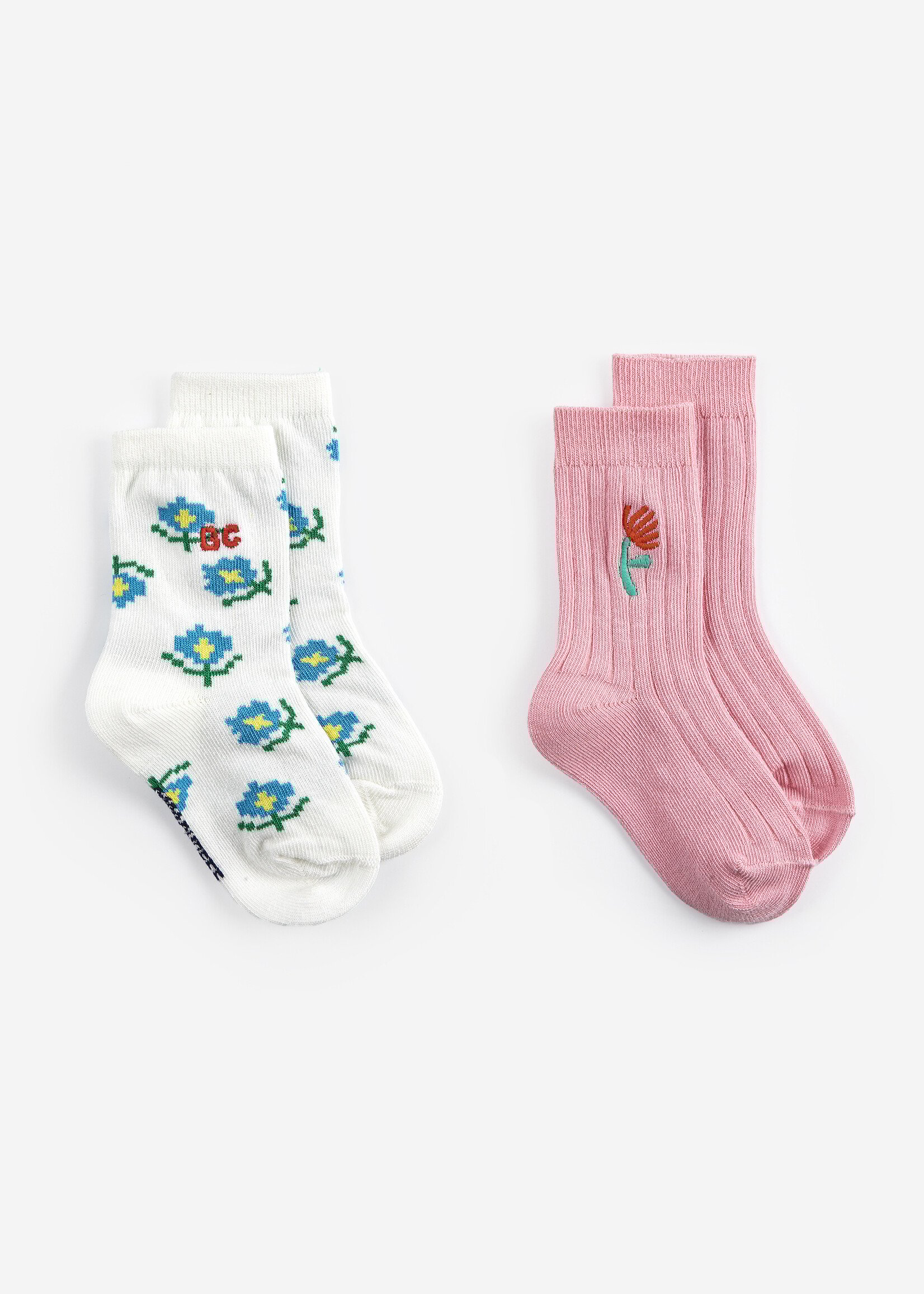 Bobo Choses Flower short socks 2 pack - Bobo Choses