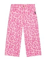 Daily Brat Bubble blush leopard  jeans - Daily Brat
