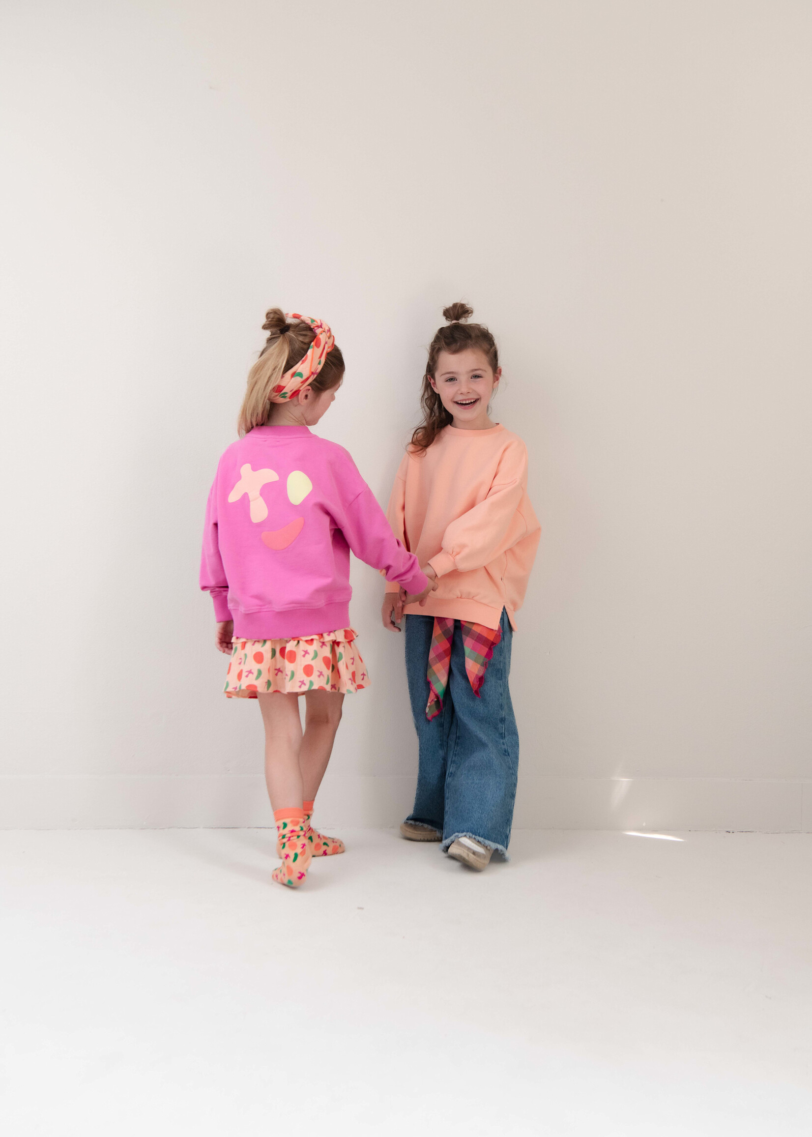 Jenest Pippa sweater Peach orange  - Jenest