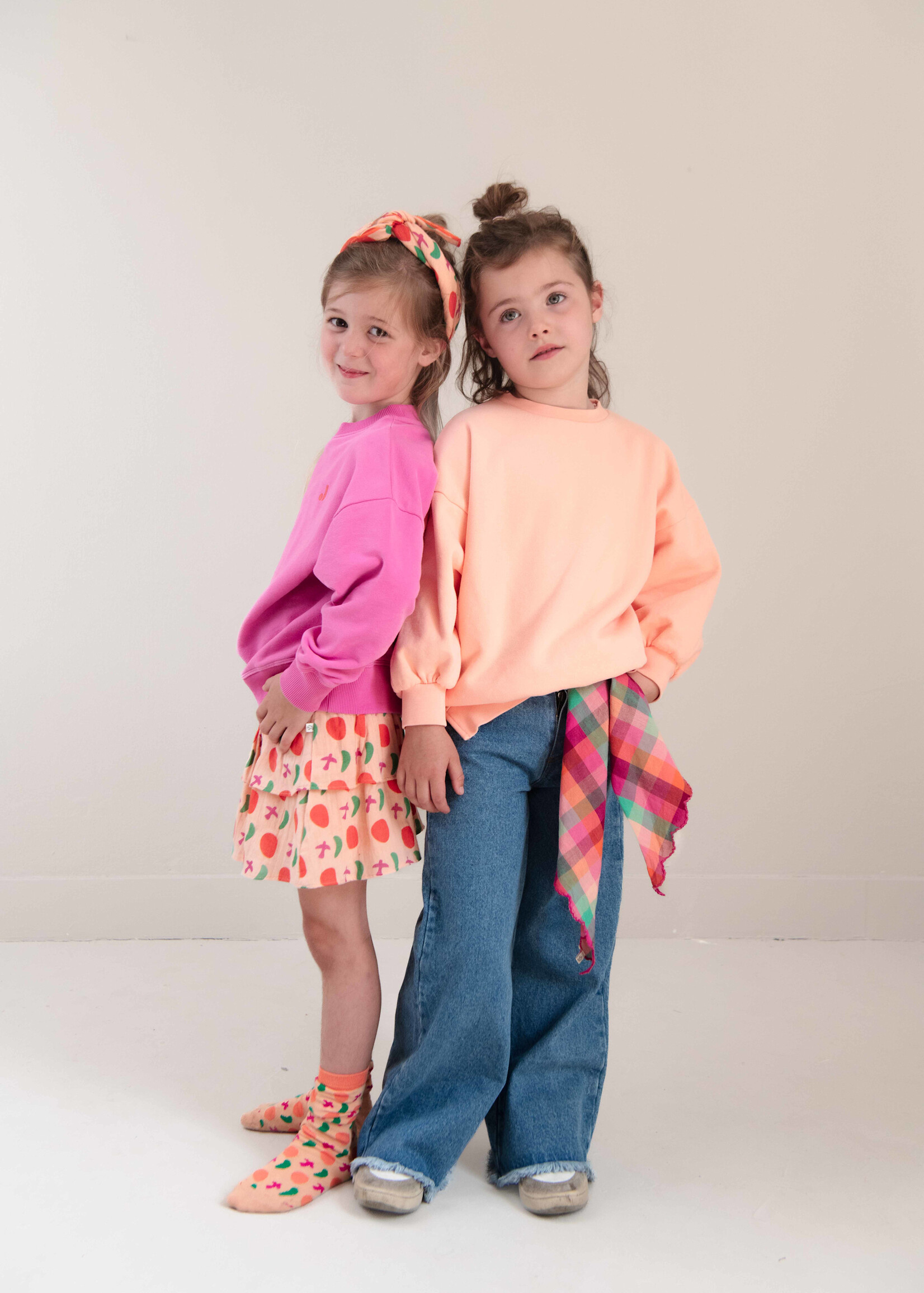 Jenest Pippa sweater Peach orange  - Jenest