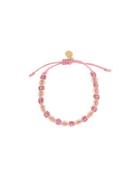Jenest Flower Bracelet Fuchsia pink - Jenest
