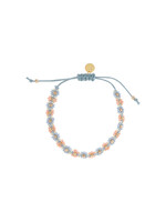 Jenest Flower Bracelet Peach orange - Jenest