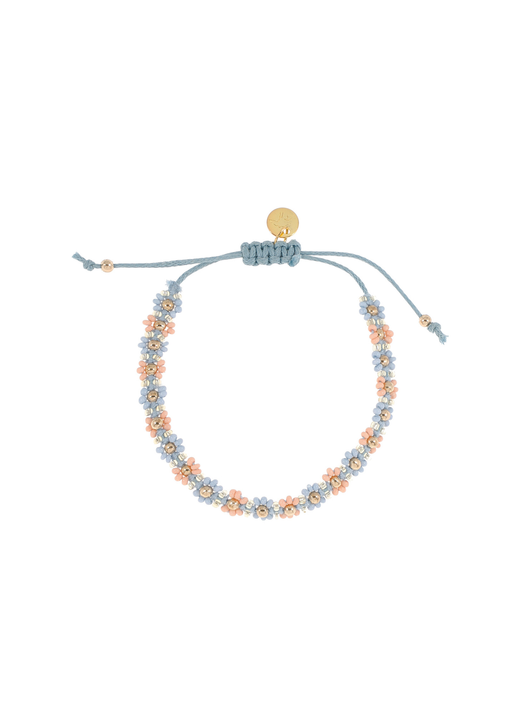 Jenest Flower Bracelet Peach orange - Jenest