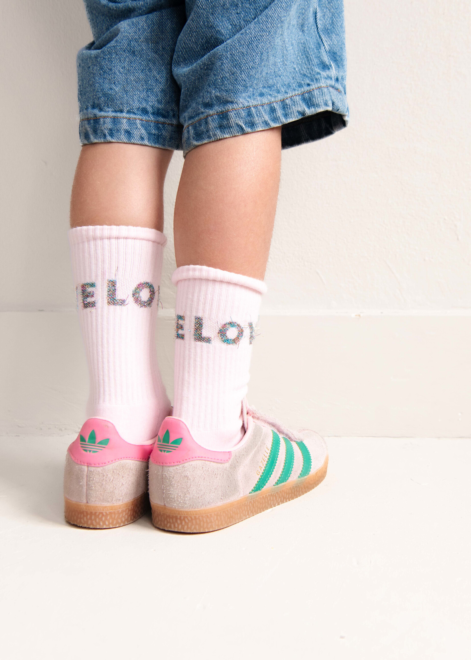 Jenest Fancy sport socks Blossom rose - Jenest