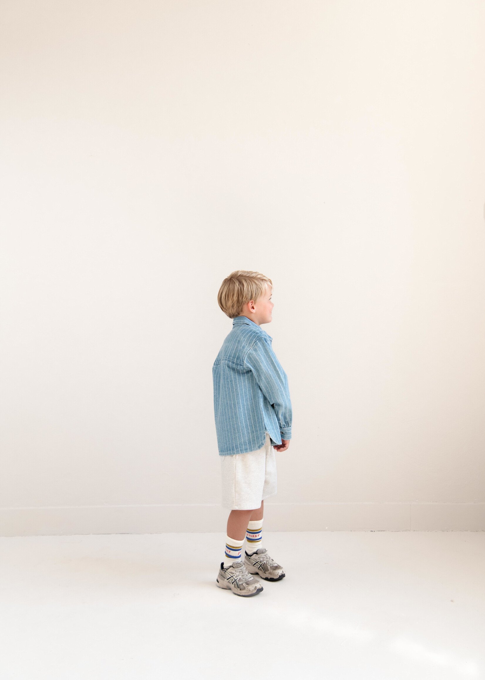 Jenest Xavi shorts Grey melange - Jenest